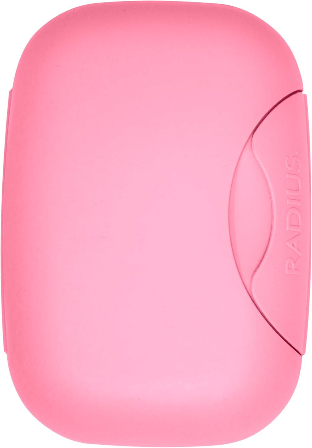 RADIUS Travel Case Value Pack, 3 Count (Toothbrush, Razor, Soap), BPA-Free Recycled Plastic, Portable for Bathroom, School, Home, Camping - Pastel Pink