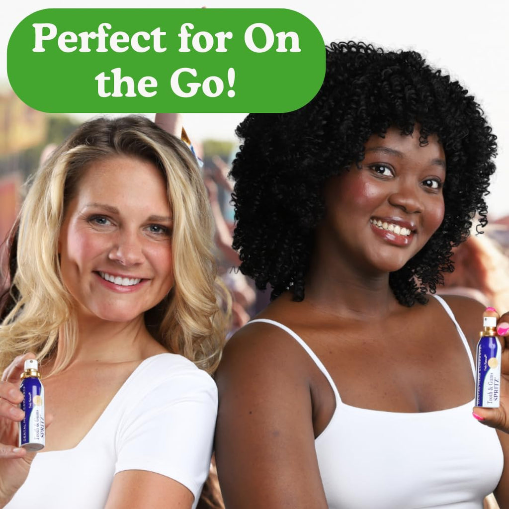 Tooth & Gums Spritz - Freshen Breath Instantly – Natural Breath Freshening Spray with Essential Oils | Alcohol-Free, Long-Lasting Freshness, Truly Natural - by Dental Herb Company