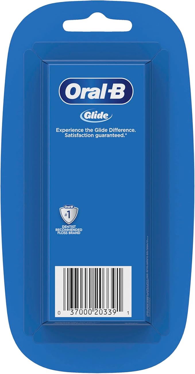 Oral-B Glide Deep Clean Cool Mint Dental Floss, Value 2 Pack (40m Each)