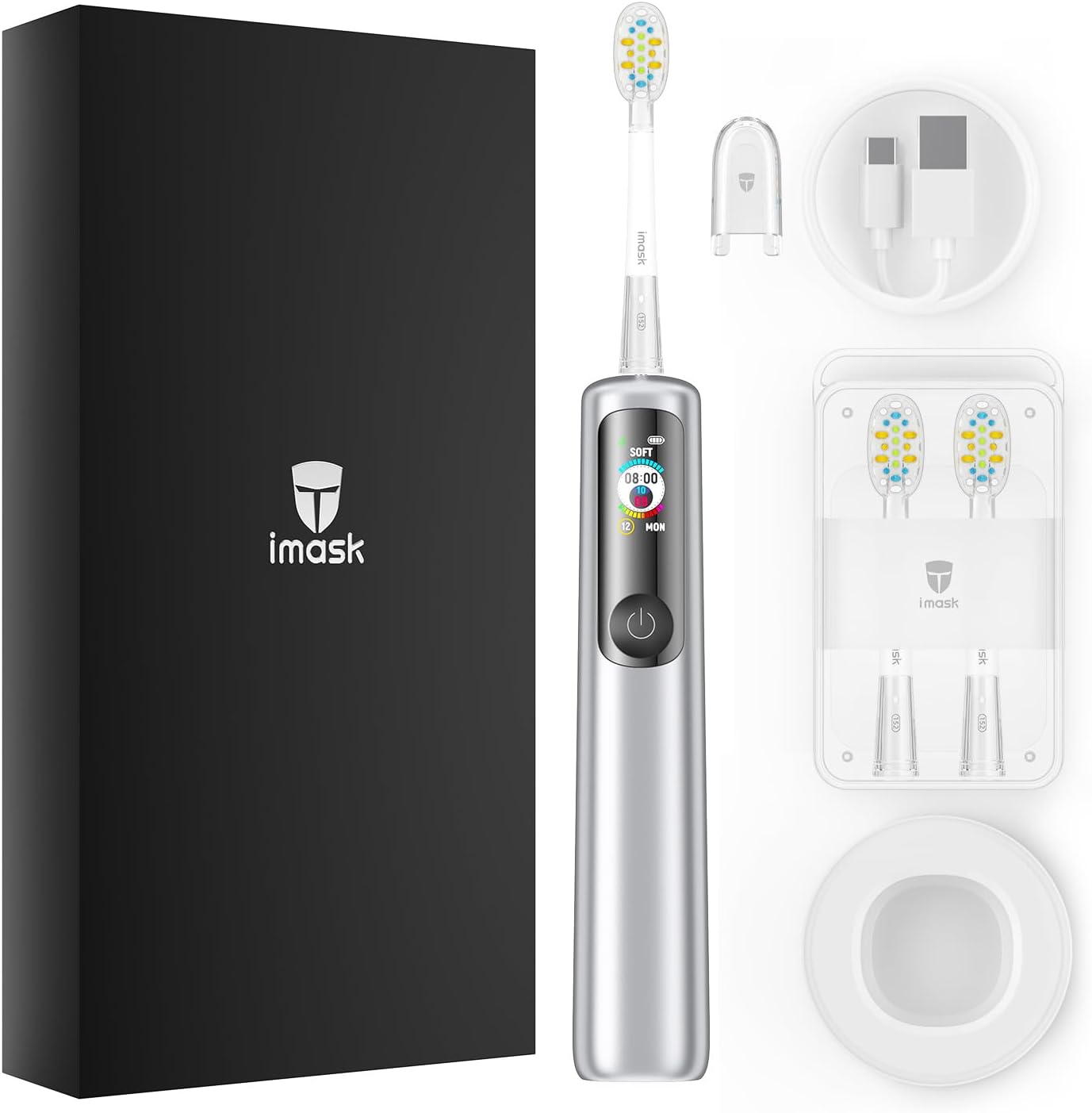 imask 3/3pro Intelligent Electric Toothbrush (imask3 Space Silver)