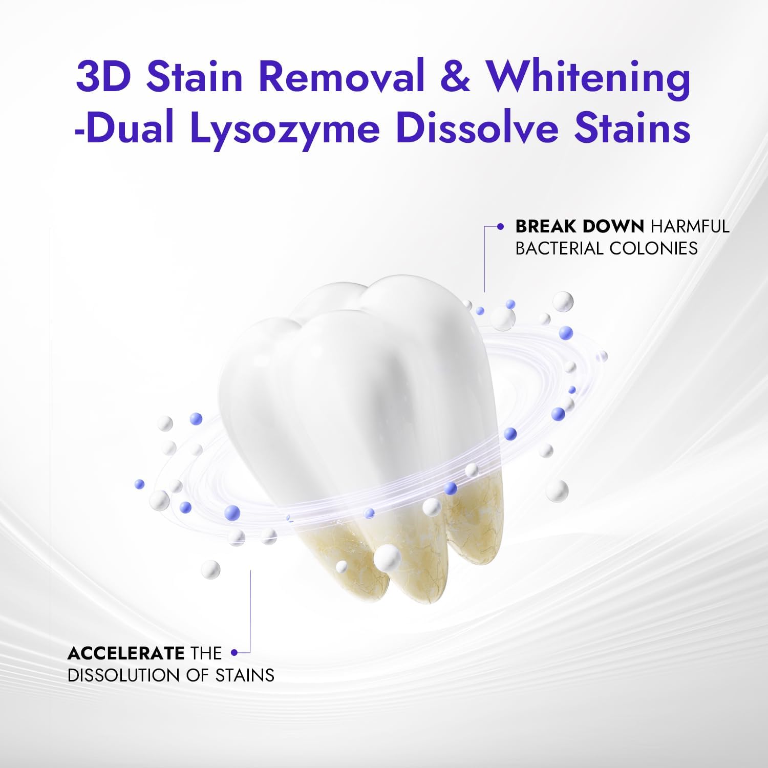 Stain-Targeting Teeth Whitening Toothpaste,Natural Deep Remover Stain, Plaque&Bad Breath,3D White with Charcoal,Fluoride Free,Non Toxic,for Adults, Kids and Sensitive Teeth.3.57oz.