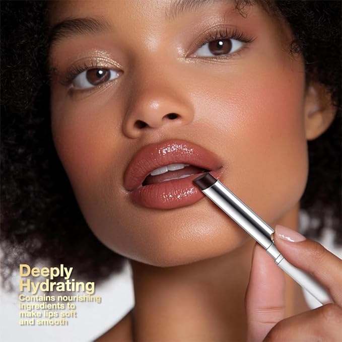 Honey Lipstick Tinted Lip Balm, Sheer Hydrating Lip Stain for All Skin Tones, Natural Lightweight Lips Gloss Makeup for Women, Vegan & Cruelty-Free