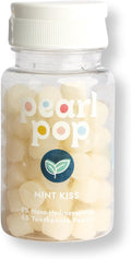 Toothpaste Pearls, Chewy Fluoride Free Toothpaste for Kids, Made with Nano Hydroxyapatite & Xylitol, Foam Free, Mess-Free Travel Tooth Paste, Mint Kiss, 65 Count