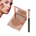 Viralvera Colored Clay Undereye Corrector, Colored CC Undereye Corrector, Eye Concealer Color, Clay Neutralizing Makeup Under Eye Hydrating Concealer with Brush