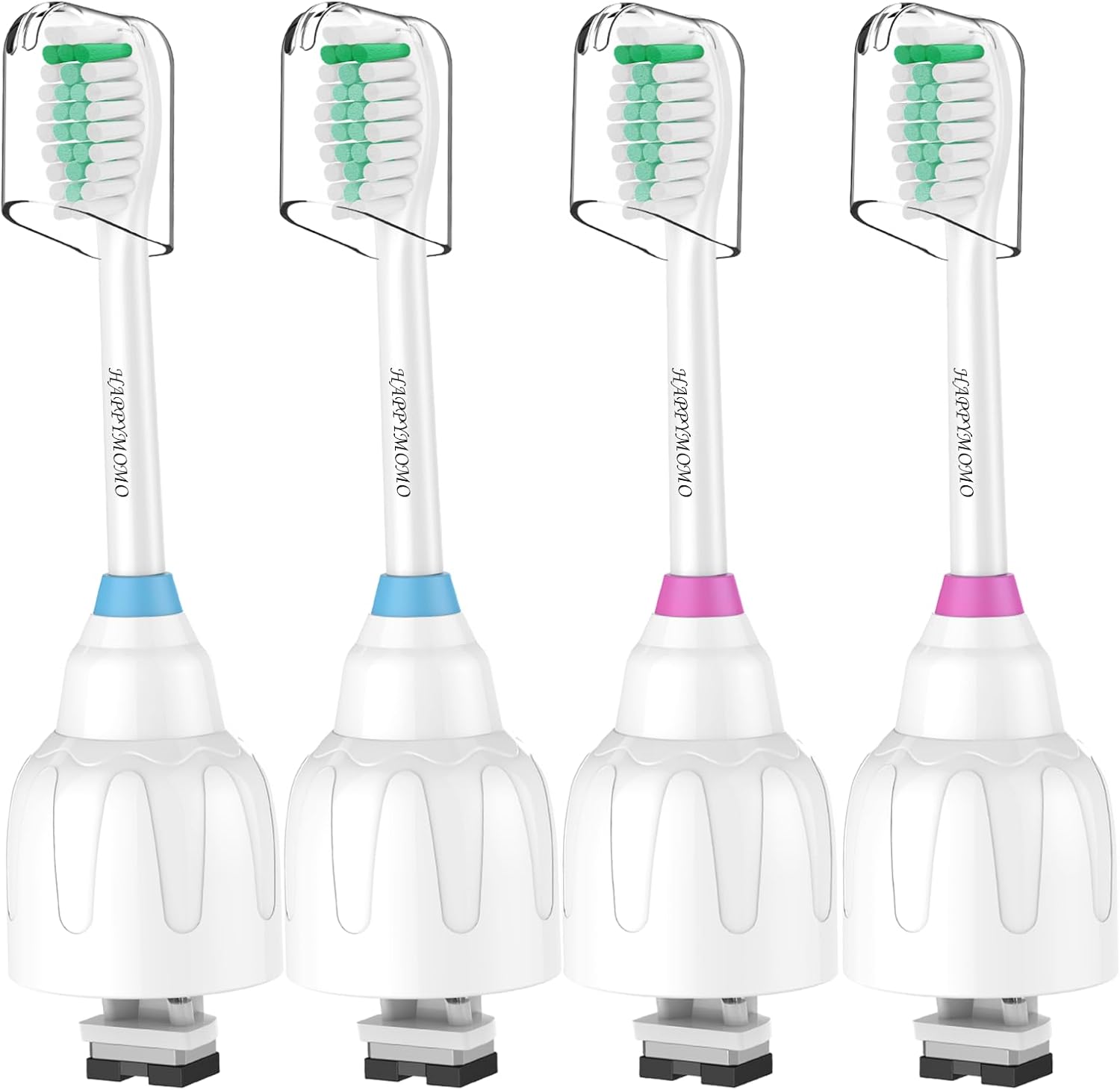 Replacement Toothbrush Heads for Philips Sonicare Replacement Brush Heads Medium Soft Dupont Bristles Electric Toothbrush Replacement Heads Fit E-Series Essence Xtreme Elite Advance, 4 Pack