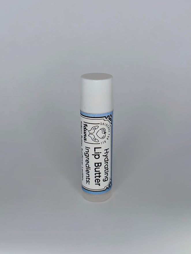 Hydrating Lip Butter – Iduna Skincare | Healing, Unscented, Natural Lip Balm for Dry, Cracked Lips | Kokum Butter, Beeswax & Lanolin | Clean, Fragrance-Free, Handcrafted in Colorado
