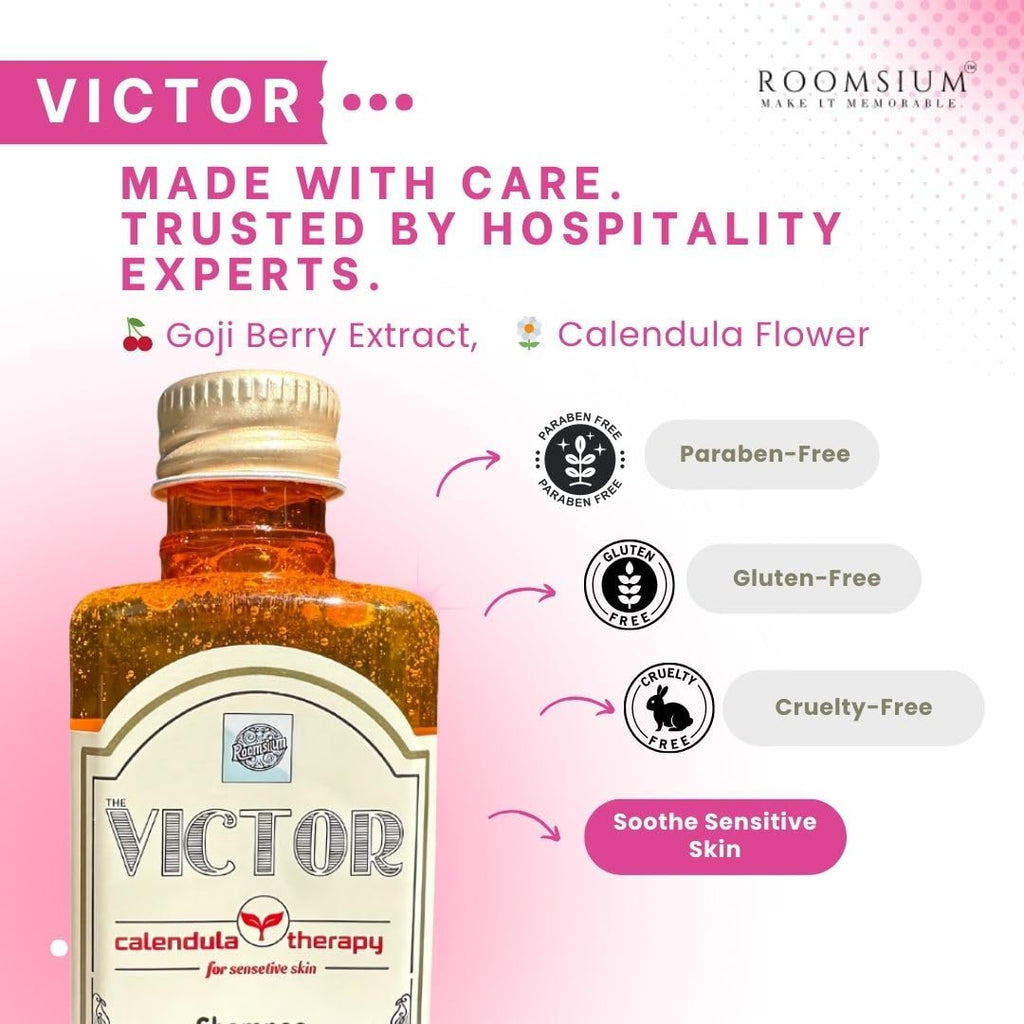 Victor 30-Piece Toiletries Set – Vacation Rental Essentials – Mini Soaps & Travel Size Soap Bars – Bulk Shampoo, Conditioner, Shower Gel & Lotion – Mini Soap Bars Bulk Hotel Toiletries Pack