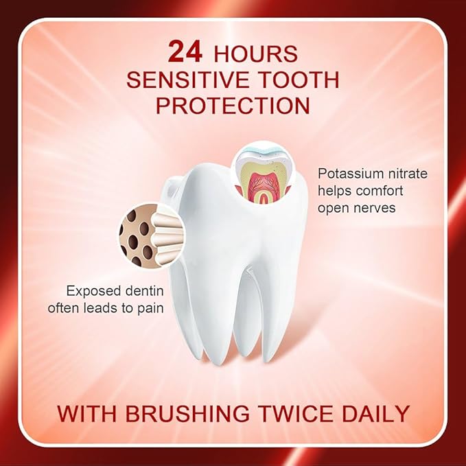 SP 6 Probiotic Whitening Toothpaste - Upgraded Formula for Whiter Teeth, Fresh Breath & Healthy Gums