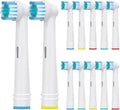 Toothbrush Replacement Heads Refills for Oral B - Precision Clean Brush Head for Gentle & Effective Cleaning and Optimal Dental Care, by DeBizz (12)