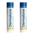 Dermatone Mineral Lip Balm | Moisturizing, Reef Safe, Oxybenzone Free | SPF 30 Sun Protection | Zinc Oxide Lip Sunscreen | Jojoba Seed Oil & Vitamin E | 0.15 oz (2-Pack)
