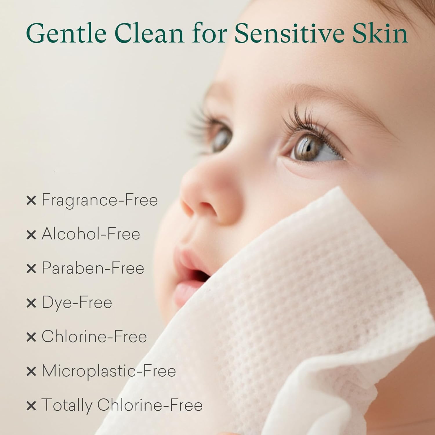 PurComfy Baby Wipes Unscented, 42 Travel Pack 99.9% Water Wipes with Plant Based, Hypoallergenic for Sensitive Newborn Skin, Total 336 Count Wet Wipes