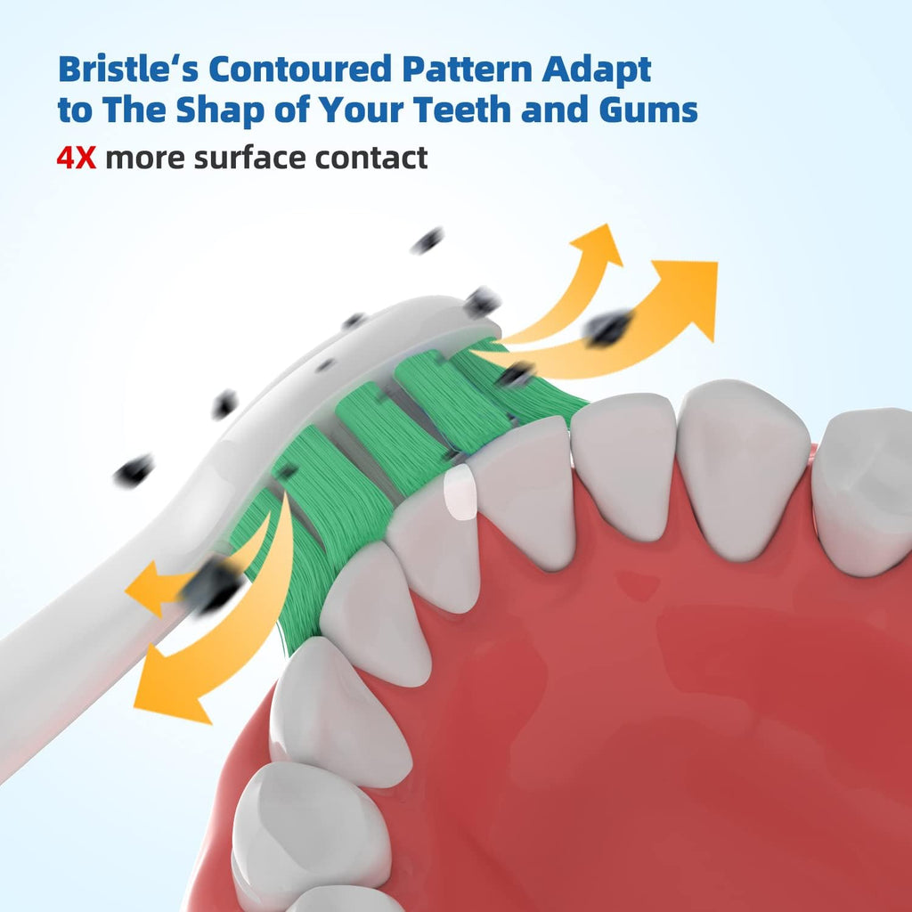 Replacement Toothbrush Heads(10-pc) Compatible with Philips Sonicare Electric Tooth Brush Electric Tooth Brush Refill