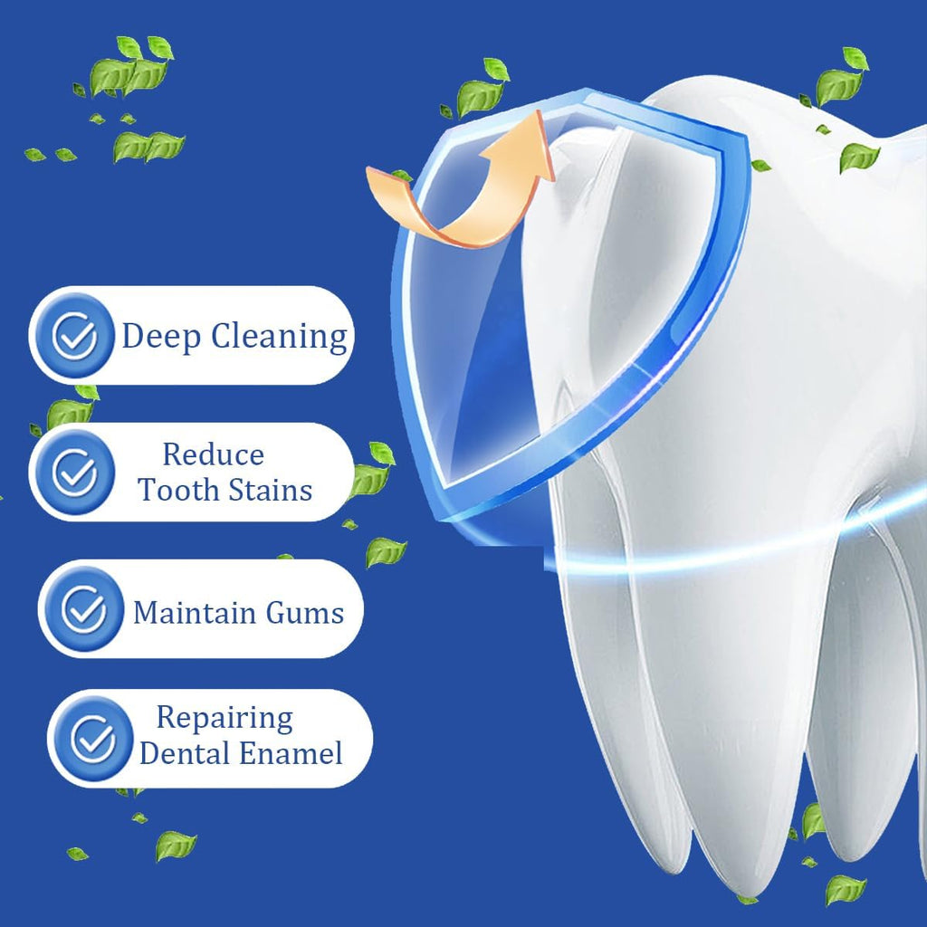 Hydroxyapatite Toothpaste for Enamel Protection and Tooth Strengthening,Hidroxiapatita Toothpaste,Gentle Mint,Fresh Breath,Daily Use for Oral Health,4.23oz (2 PCS)