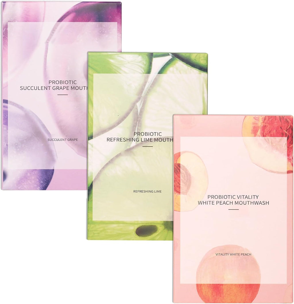 Travel Size Mouthwash,Mini Mouthwash Travel Size Bulk Portable Mouth Wash Set,Individual Small Travel Mouth Wash Packets for Fresh Breath(Pack of 60) A22