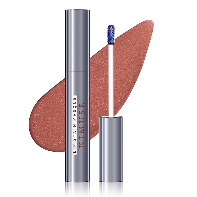 KIMUSE 5 Colors Lip Stain Masque - Long-Lasting Waterproof Lip Tint, Smudge-Proof Matte Lip Stains for All-Day Wear, Transfer-Resistant Lip Makeup