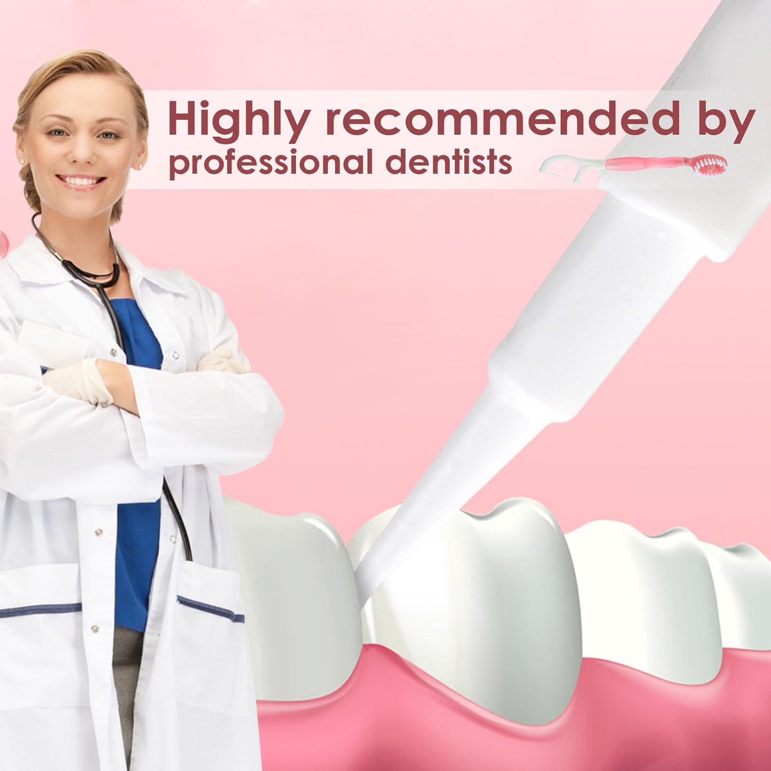 YIBLBOX 5 in 1 Toothbrush & Floss,5 in 1 mini Toothbrush & Floss & Tongue Scraper & Toothpick Set,Disposable Toothbrushes with Toothpaste, Portable Oral Care for Travel Work