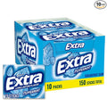 Extra Gum Peppermint Chewing Gum Bulk, Individually Wrapped, Perfect for Fresh Breath at School, Work, and Travel, 15 Count (Pack of 10)