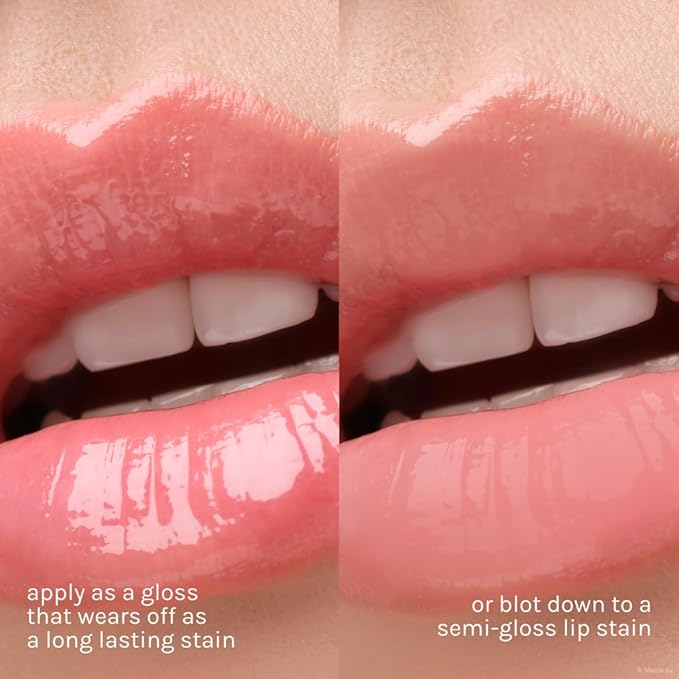 The Crème Shop Miffy Lip Stain, Glossy Finish, Long Wear, Formulated with Jojoba Oil, Sunflower Oil to hydrate, soothe, and moisturize lips, Korean formula - Available in 5 Shades (Romantic Rose)