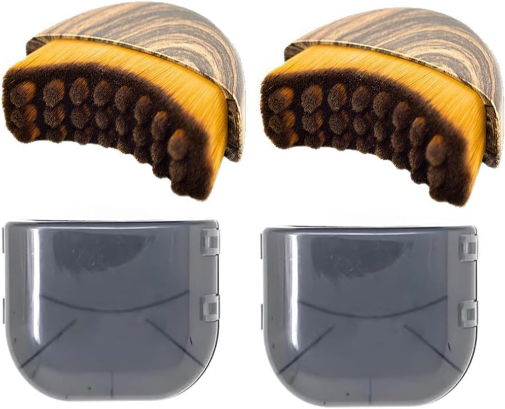 2PCS Lymphatic Contour Face Brush,Contour Face Brush for Lymphatic Drainage,Dry Lymphatic Drainage Massager,Ergonomically Designed to Fit The Skin Precisely