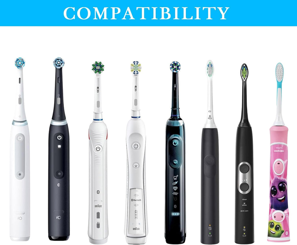 Acrylic Electric Toothbrush Holder with Diatomite Drying Stone, Bathroom Drawer Organizer with Drainage Hole for Tooth Brush, Compatible with Philips, Oral-B (Black)