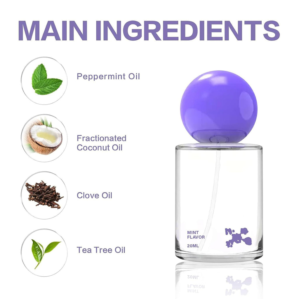 Probiotic Oral Spray for Long-Lasting Freshness, Portable Oral Spray, Convenient Travel-Sized Keeps Breath Fresh all Day Long - 1 Pack