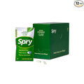 Spry On The Go Fresh Natural Xylitol Chewing Gum Dental Defense System - Aspartame-Free, Sugar-Free, Non-GMO (Spearmint, 55 Count - Pack of 12)