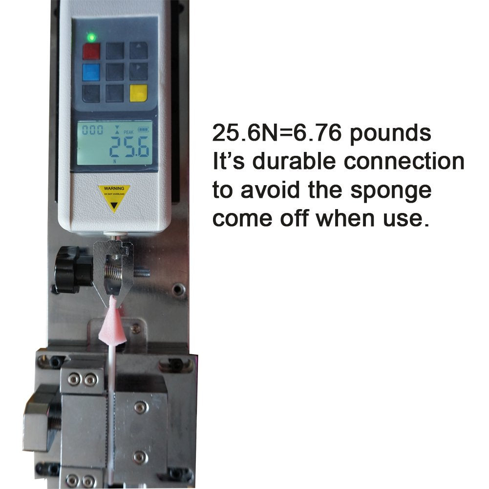 Disposable Oral Care Swabs-Untreated Mouth Cleaning and Care Sponge Swabsticks Speech Therapy Tools/Swabs Pink 300 Counts