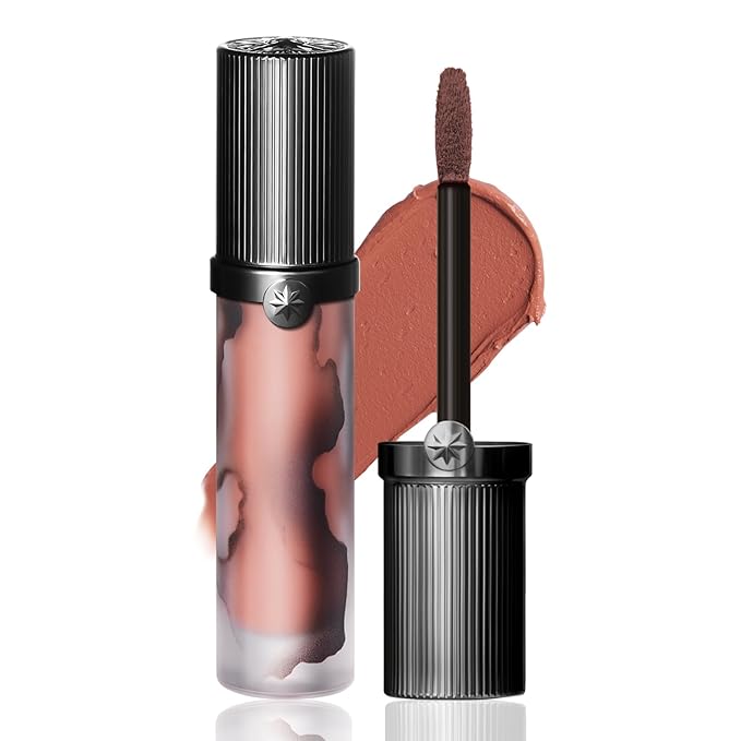 GIRLCULT Matte Lip Stain – Lightweight Velvet Lip Tint, Long Lasting Liquid Lipstick, Transfer Resistant, Non-Drying & Smudge Proof Formula (M58)