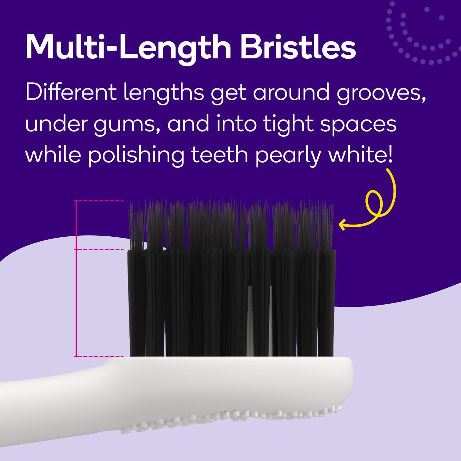 BURST Pro Sonic Electric Toothbrush Genuine Replacement Heads (White/3 Pack) | Soft Bristles for Deep Clean, Stain & Plaque Removal