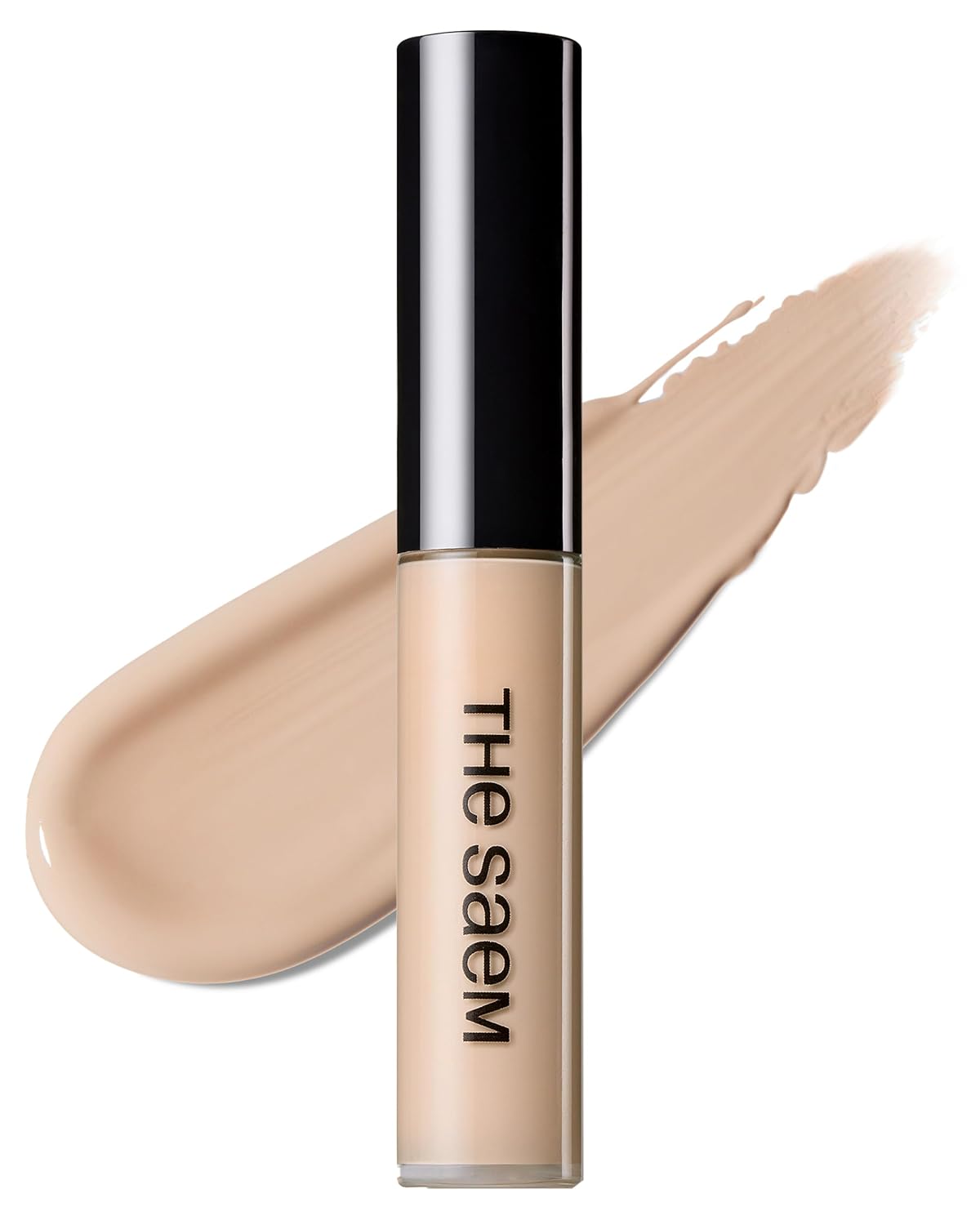 THESAEM Cover Perfection Tip Concealer, Liquid Multi-Use Concealer, Full Coverage Makeup for Acne Dark Spots Dark Circles Hyperpigmentation and Blemishes, 0.2 fl.oz. (#1.75 Middle Beige)