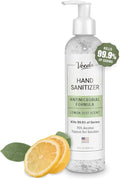 Veeda Scented Hand Sanitizer with Lemon Zest Scent - Moisturizing Clear Gel with Vitamin E & Antimicrobial Formula- Contains 70% Ethyl Alcohol - Hand Sanitizer Travel Size, Made in USA - 8 fl. oz.