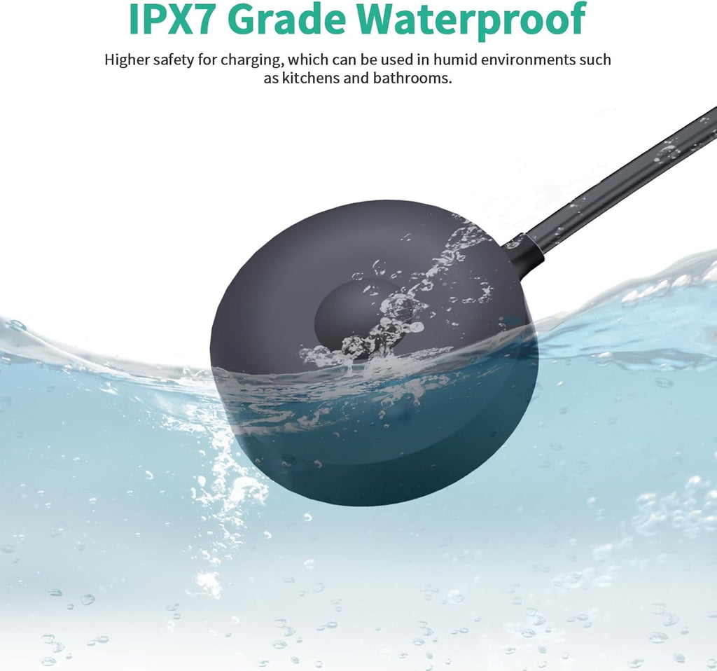 Charger for Oral B iO iO7 iO8 iO9 Electric Toothbrush, Model 3768 Magnetic Replacement Charger for Oral-B iO Electric Toothbrushs,Black（Incompatible IO4/5/6