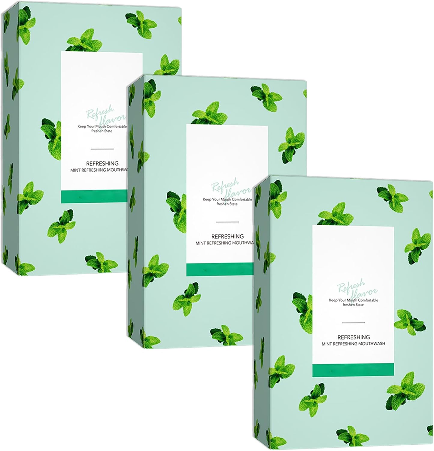 Travel Size Mouthwash,Mini Mouthwash Travel Size Bulk Portable Mouth Wash Set,Individual Small Travel Mouth Wash Packets for Fresh Breath(Pack of 60) A19