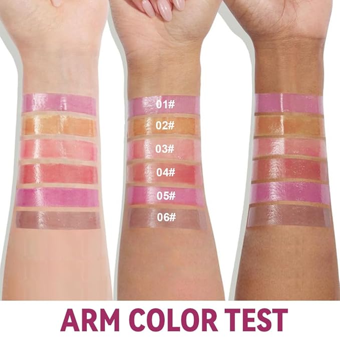 Summer Glow Reviver Lip Balm Butter Lip Gloss, Melting Lip Serum, Ultra-Hydrating Natural Vegan Lip Balm, Sheer-Tinted Shine & Hydration, Soothes & Softens Dry Lips (Light Brown)