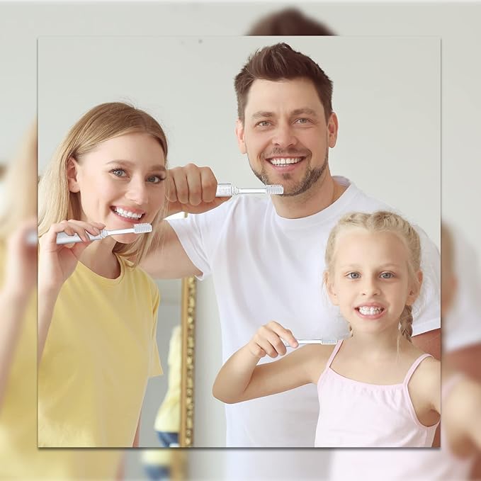 Rtteri 150 Pcs Travel Toothbrush Kit Bulk Folding Tooth Brush with Cover Transparent Potable Travel Size Mini Toothbrush Small Foldable Manual Tooth Brushes for Adult Camping School