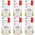 RADIUS Dental Floss, Sponge Floss, Clove Cardamom, 55 Yards, Vegan & Non-Toxic Oral Care Designed to Help Fight Plaque, Pack of 6