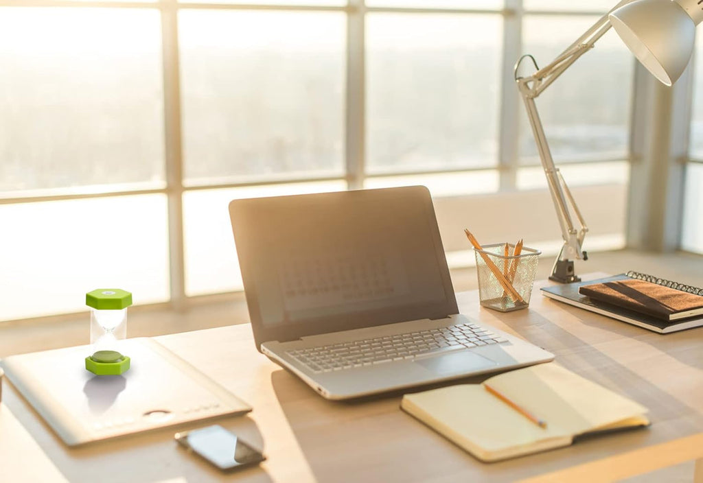 10 Minutes Sand Timer, Hourglass Timer, Sand Clock for Kids, Colorful Sand Watch, Sandglass Timer, Visual Timer for Home Office Kitchen Decor (Green)