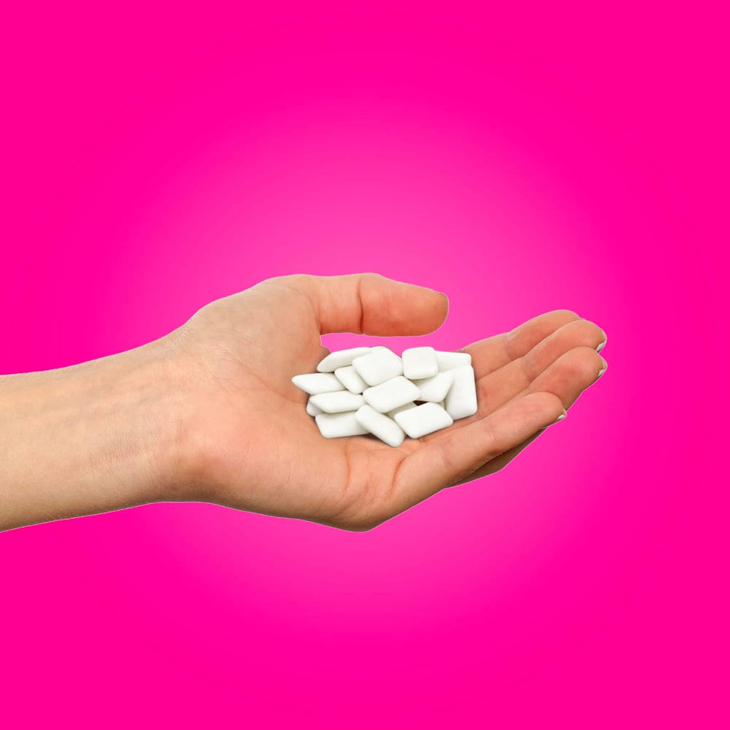 PUR Gum | Aspartame Free Chewing Gum | 100% Xylitol | Natural Pomegranate Mint Flavored Gum, 55 Pieces (Pack of 1)