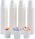 Lamosi 300 Pack 3 oz Paper Cups for Bathroom, Disposable Small Mouthwash Cup, 3oz Mini Espresso Cups for Travel, Party, Picnics, Home, Applicable to Cup Dispenser