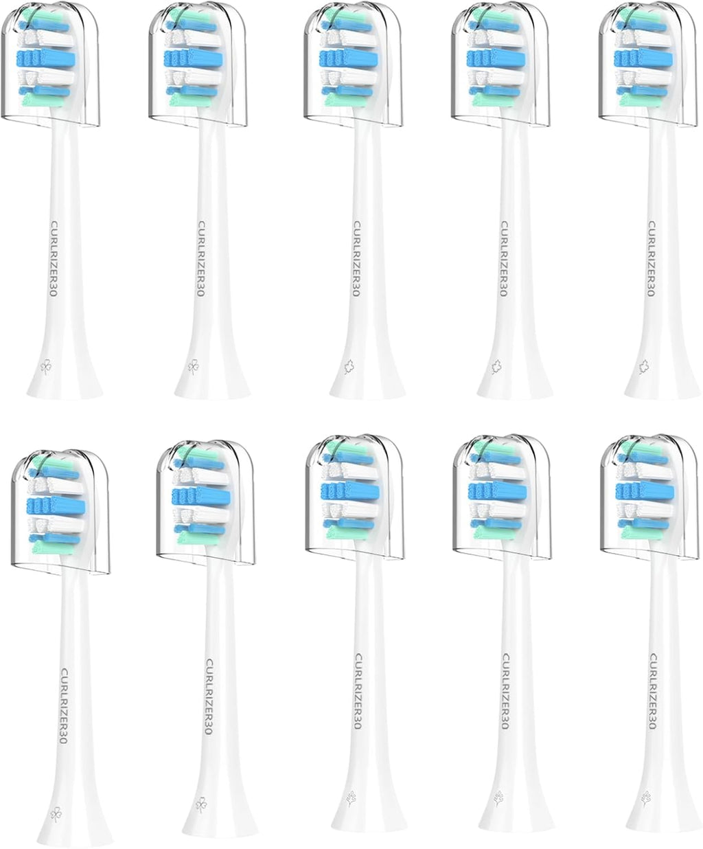 Replacement Toothbrush Heads for Philips Sonicare Replacement Heads, Electric Replacement Brush Head Compatible with Phillips Sonicare Electric Toothbrushes, 10 Pack