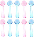 NOLITOY 10pcs Facial Cleansing Brush, Soft Bristle Exfoliator Wash Scrubbers for Skin Care Makeup Removal