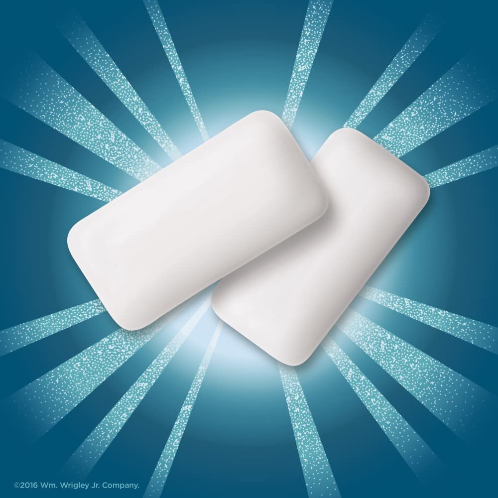 ECLIPSE Peppermint Sugar-Free Chewing Gum - 8 Packs, 18-Count Each Gum Packs