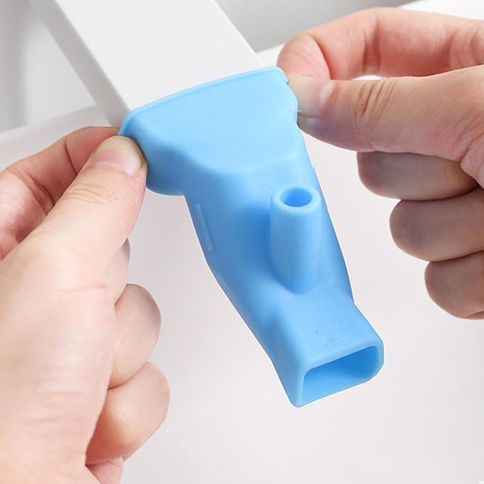 2Pcs Faucet Extender for Toddlers, Silicone Sink Spout Extender Universal Kids Hand Washing Faucet Extension for Bathroom Kitchen Counter