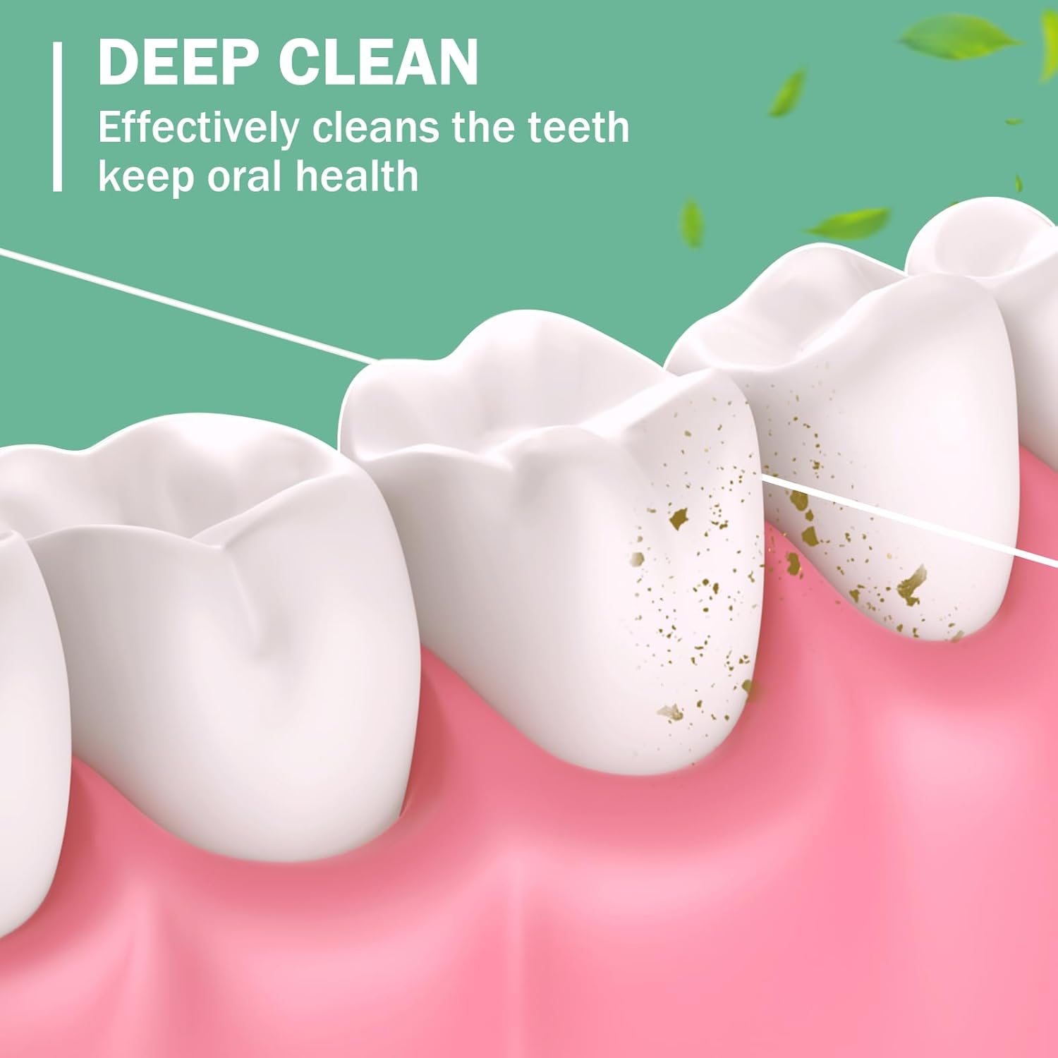 Mimorou 96 Pack Dental Floss Bulk Mint Flavored Floss 50m Each Travel Dental Oral Care for Teeth and Gum Protection(White)