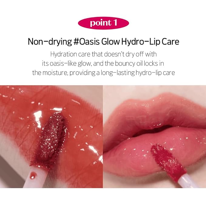 ETUDE Over Glowy Lip Stain Tint #1 Scented Rose