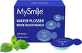 MySmile Water Flosser Mouthwash, Travel Size Concentrated Mouth Wash for Adults, 15x Concentrated Equals 200 FL oz, Alcohol Free for Bad Breath, Fresh Mint, (30 Uses, 0.06 fl oz)