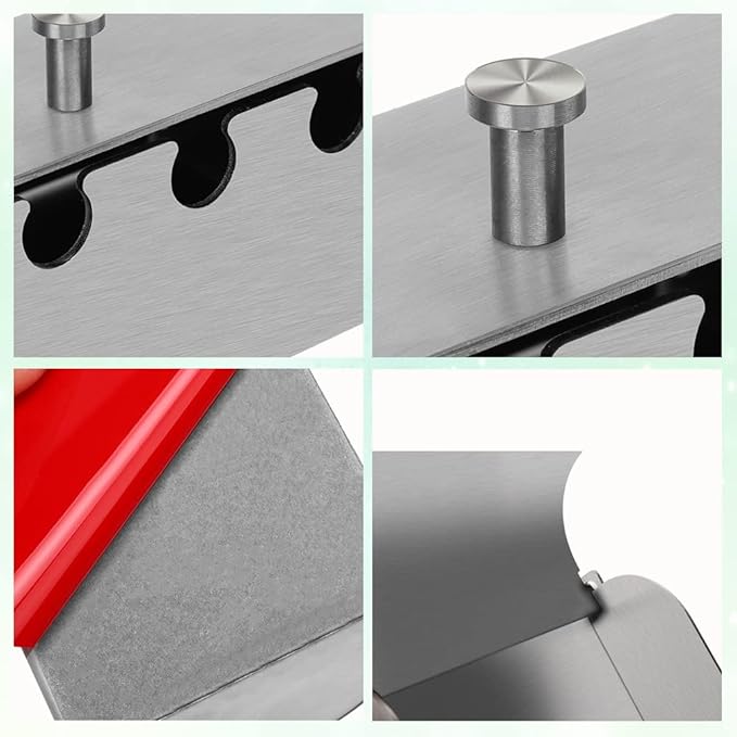 6-Slot Stainless Steel Toothbrush Holder with Cover - Wall Mounted, Dustproof, Self-Adhesive, Rustproof Bathroom Organizer for Toothbrush Storage (Silver)