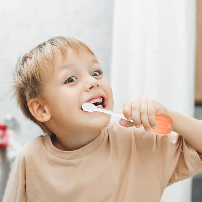 Soft Bristles Toothbrush with Creative Cute Design for Ages Manual Toothbrush with Comfortable Grip and Gentle Bristles for Daily Oral Care