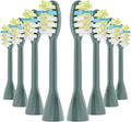 One Series Replacement Toothbrush Heads Pisonicleara Compatible with sonicare Philips One Series BH1022/03 HY1100/02 HY1102 (8-pc) Battery Brush, Mango Snow White Travel Refill (one-sage)