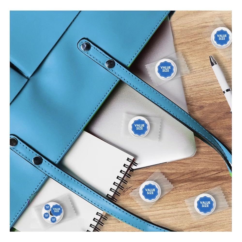 LifeSave Pep O Mint Breath Individually Wrapped Mints, 3.5 lbs Bag w/A Storage Bag